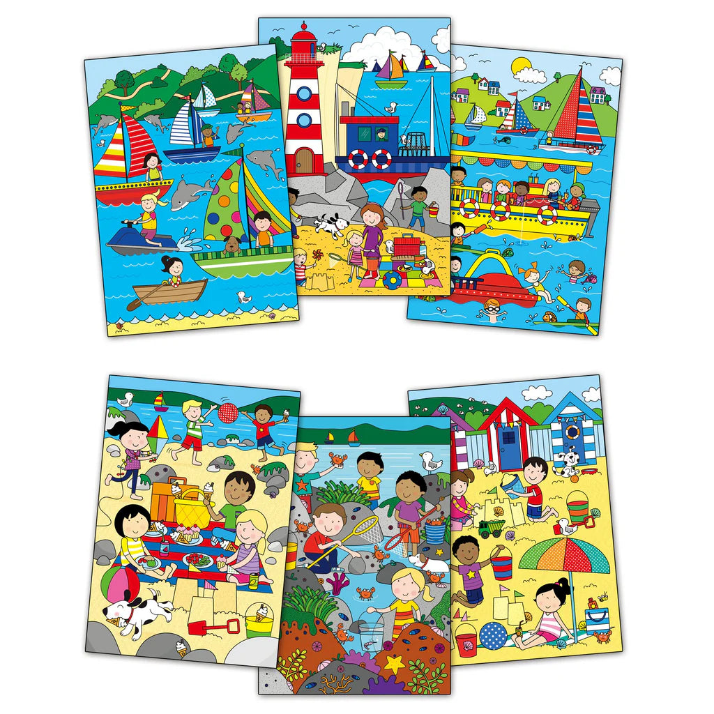 Water Magic - Look And Find At The Seaside