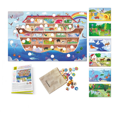 El Arca de Noe – Rompecabezas Memoria y Bingo