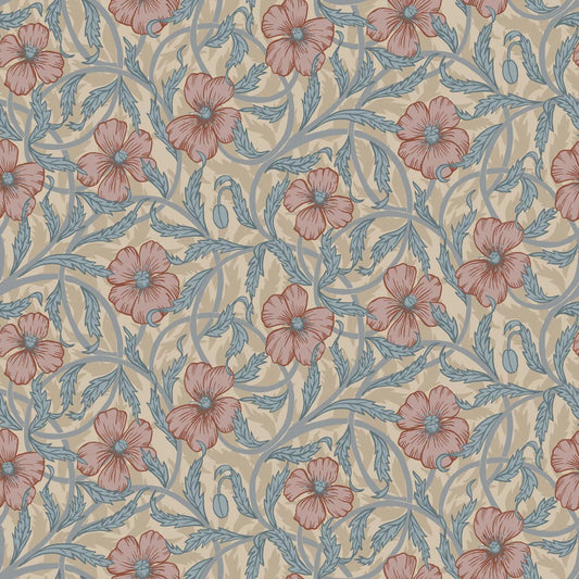 Wallpaper Infantil Poppy Beige