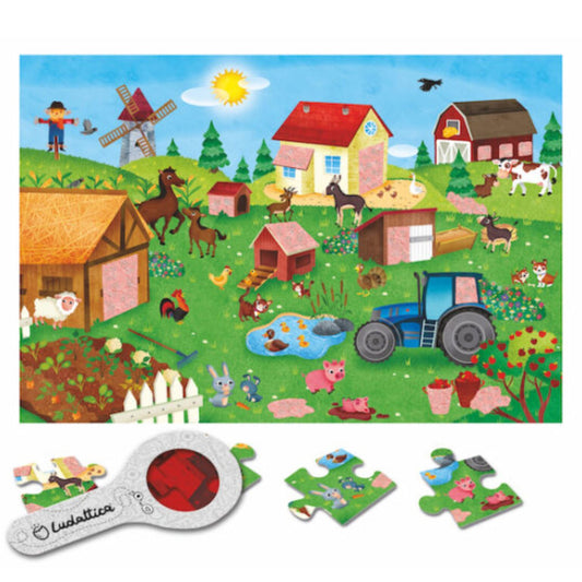 Secret Puzzle Rompecabezas con Imagenes Secretas - La Granja