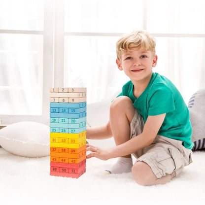 Juego de Torre Colorido de Lujo