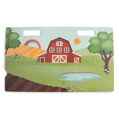 Mushie Sticker Reusable Farm