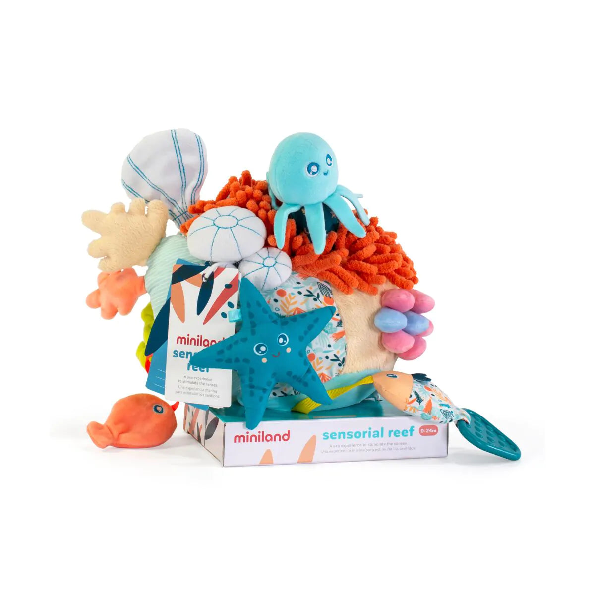 Peluche Sensorial Reef Miniland