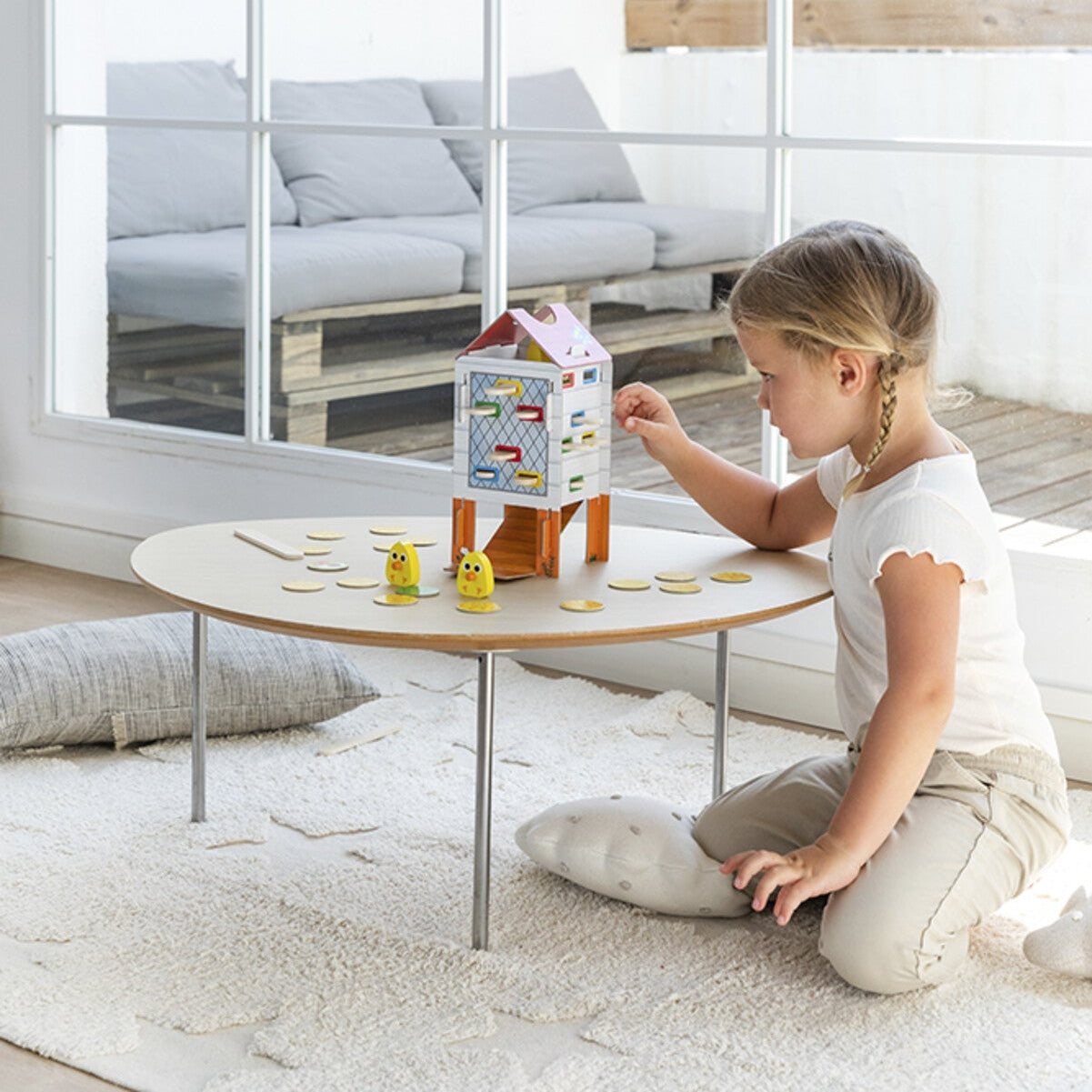 Juego de Mesa Pollitos Felices