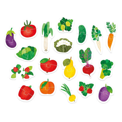 Mi Primer Rompecabeza Frutas y Verduras 18m+