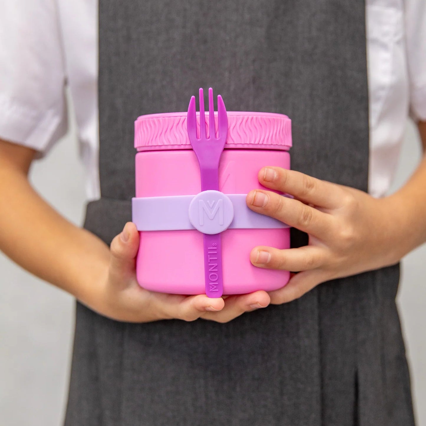 Montiico Contenedor de Alimentos de Acero Inoxidable Mini Food Jar 400ml - Floss