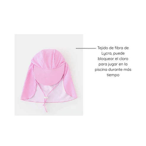 Gorro Lycra Vicera Ancha - Fucsia