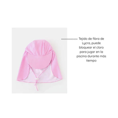 Gorro Lycra Vicera Ancha - Fucsia