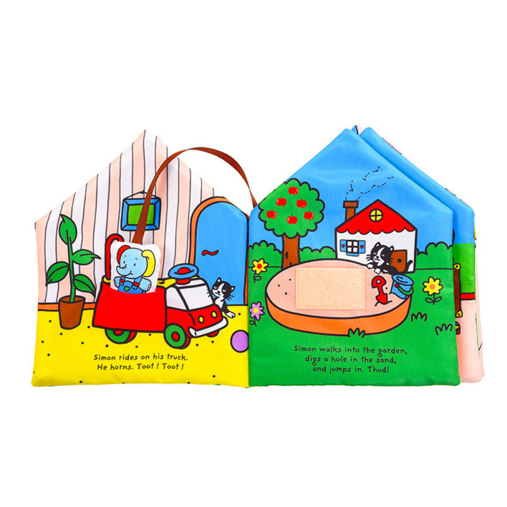 Libro Sensorial La Casa de Simón