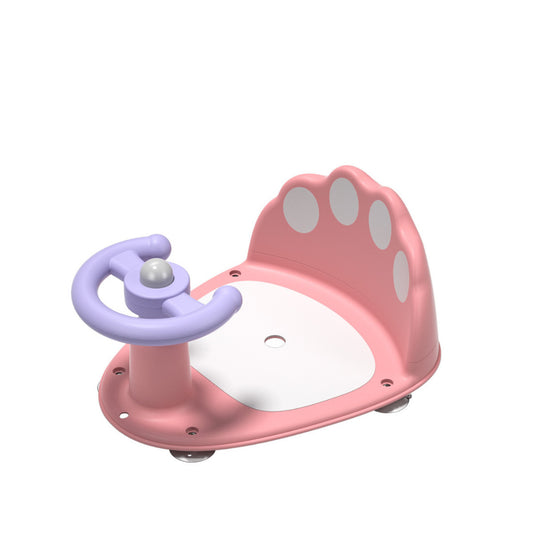 Asiento de Bañera Antideslizante - Rosado