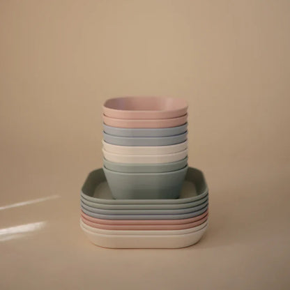 Mushie Set de 2 Bowls - Ivory