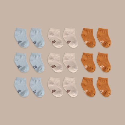 Stay on Socks Medias Mix Colores Pack x3