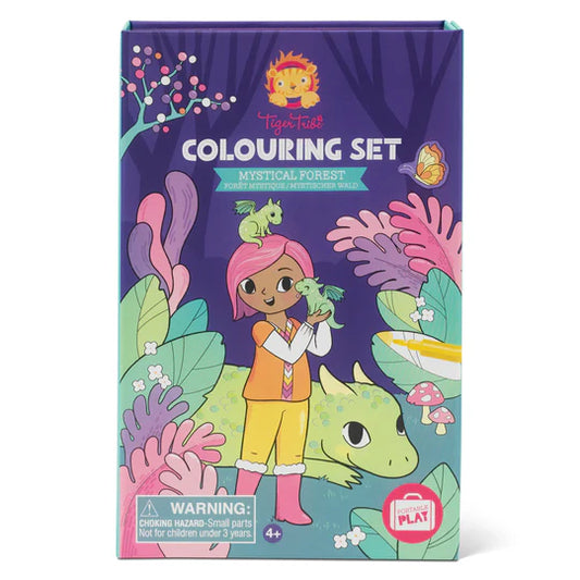 Set Para Colorear Colouring Set - Mystical Forest