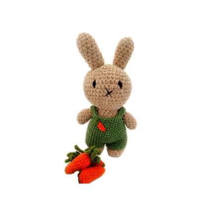 Amirugumi Miffy Beige con Overall Verde