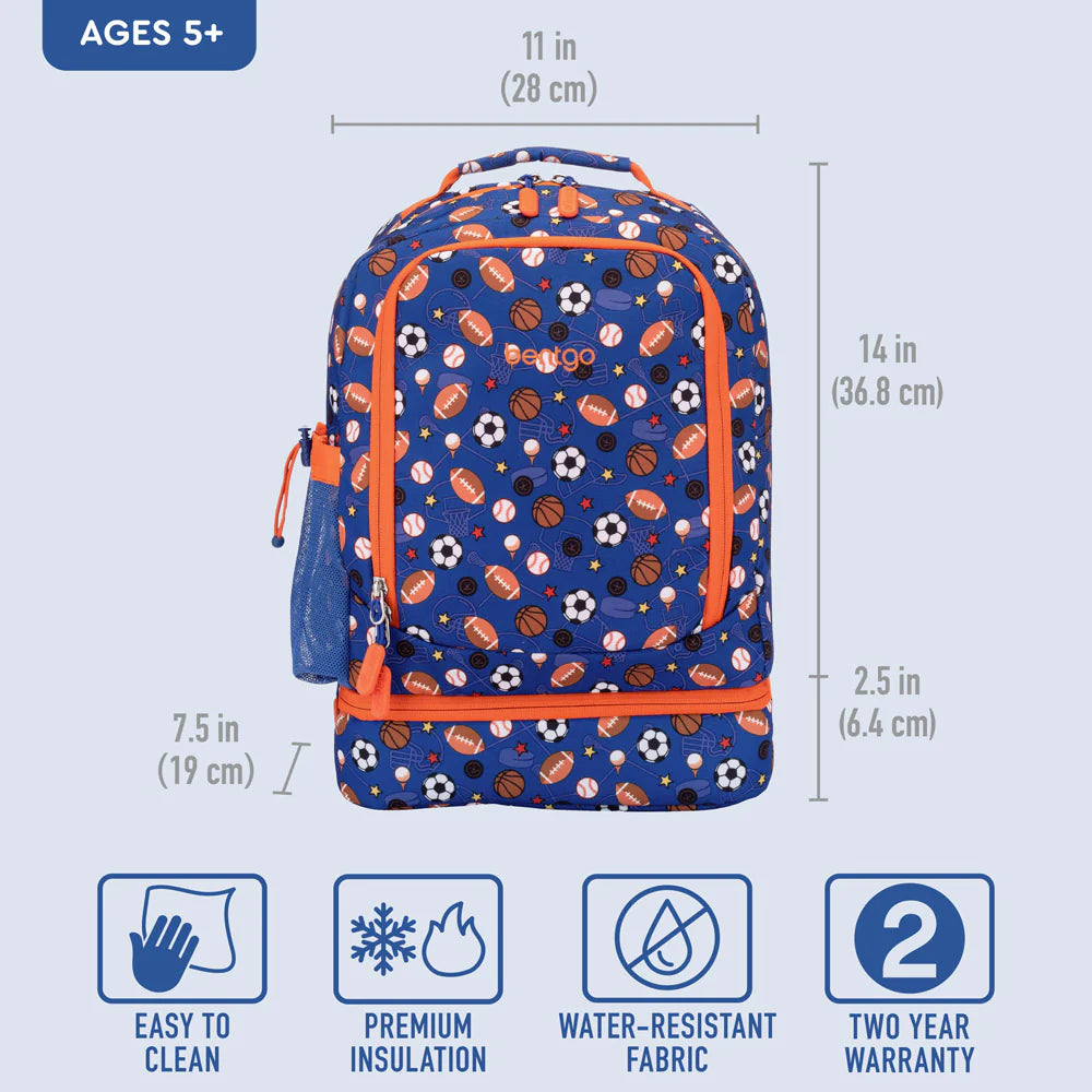 Mochila Bentgo Kids 2 en 1 - Balones
