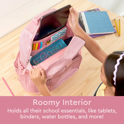 Mochila Escolar Bentgo Kids - Rosa Brilloso