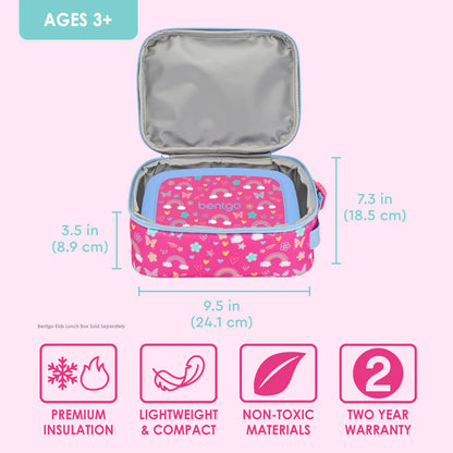 Porta Lonchera Tote Insulada Bentgo Kids - Mariposa