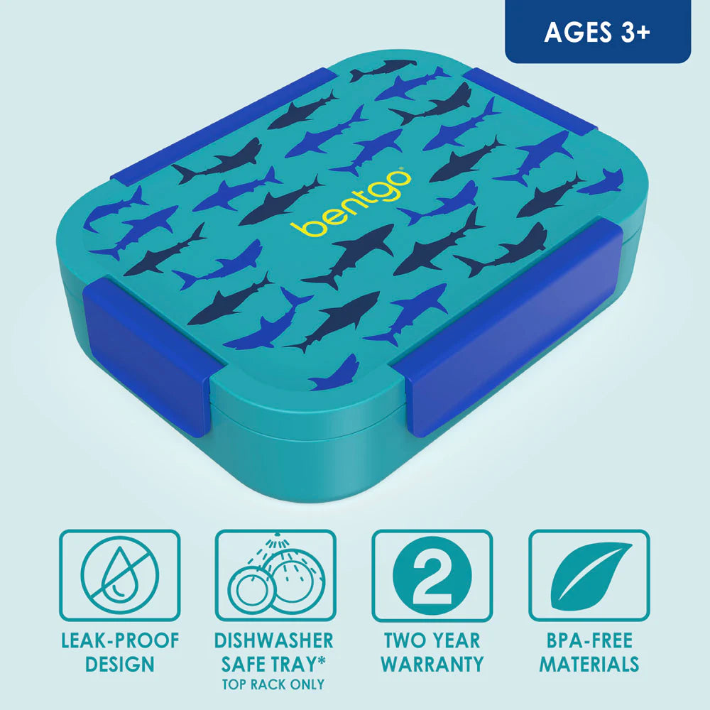 Lonchera Bentgo Kids Snap & Go - Tiburón