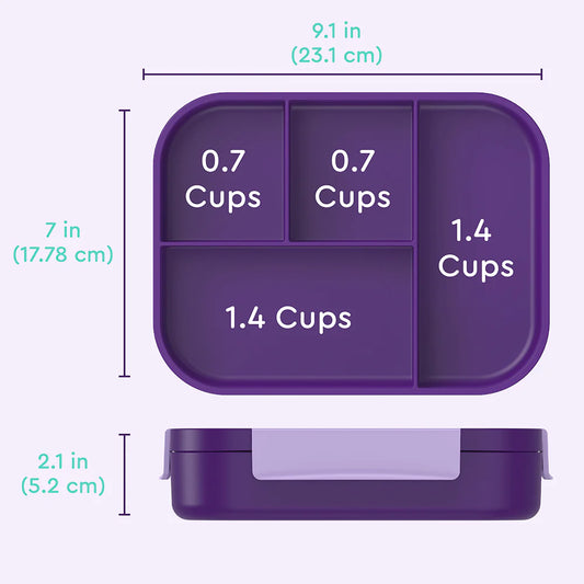 Lonchera Bentgo Kids Snap & Go - Unicornio