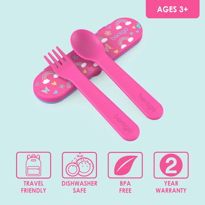 Set de Cubiertos Bentgo Kids - Mariposas