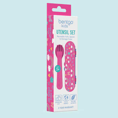 Set de Cubiertos Bentgo Kids - Mariposas