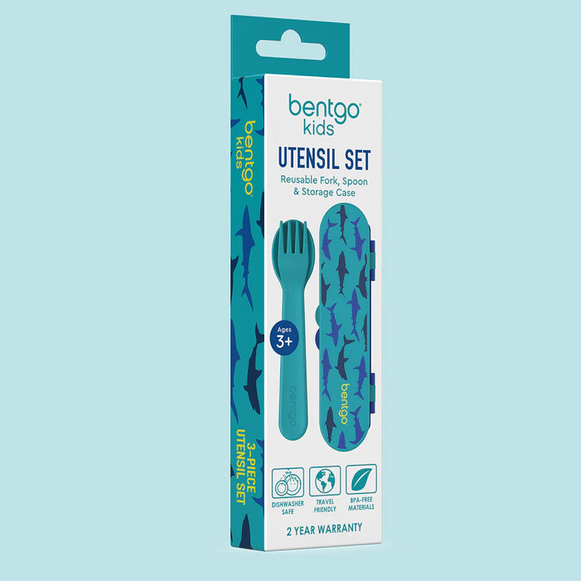 Set de Cubiertos Bentgo Kids - Tiburón