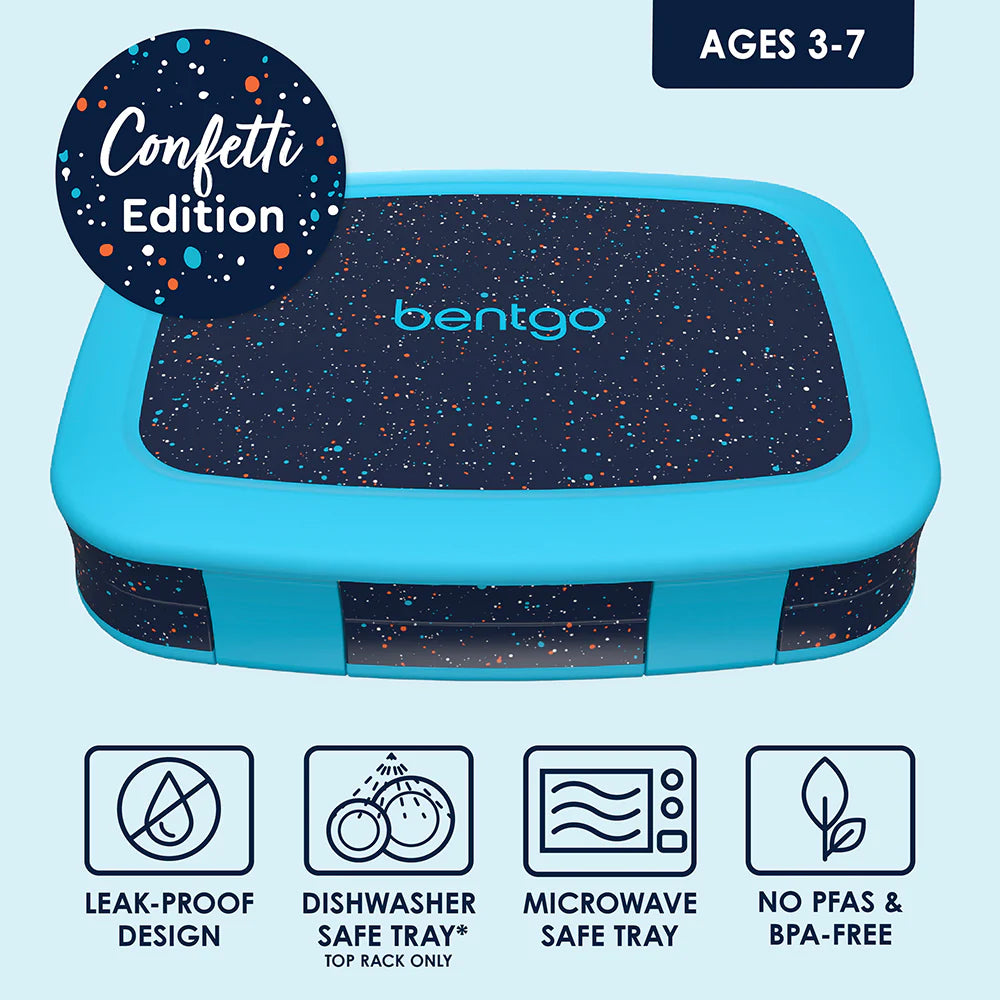 Lonchera Bentgo Kids Lunch Box - Azul Confetti