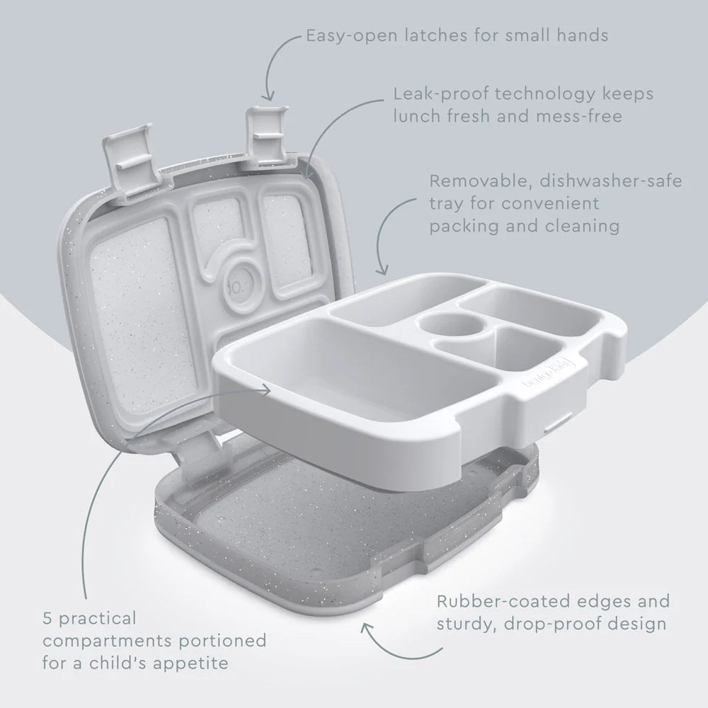 Lonchera Bentgo Kids Lunch Box - Silver Glitter