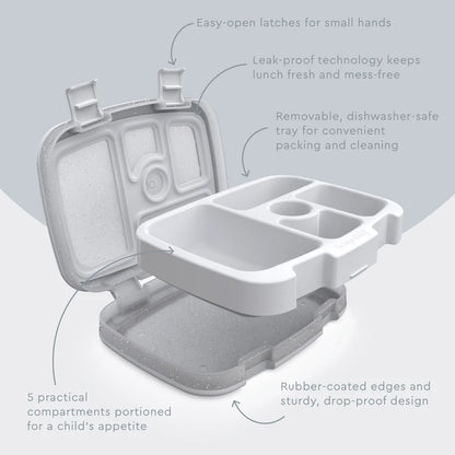 Lonchera Bentgo Kids Lunch Box - Silver Glitter