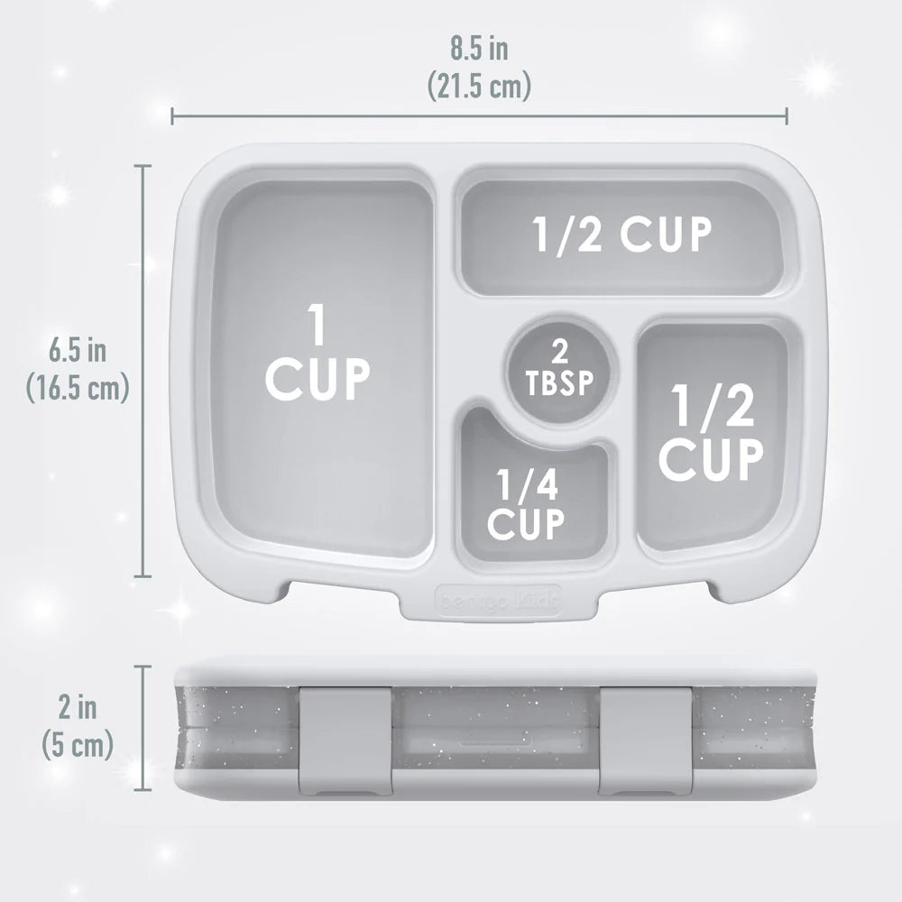 Lonchera Bentgo Kids Lunch Box - Silver Glitter