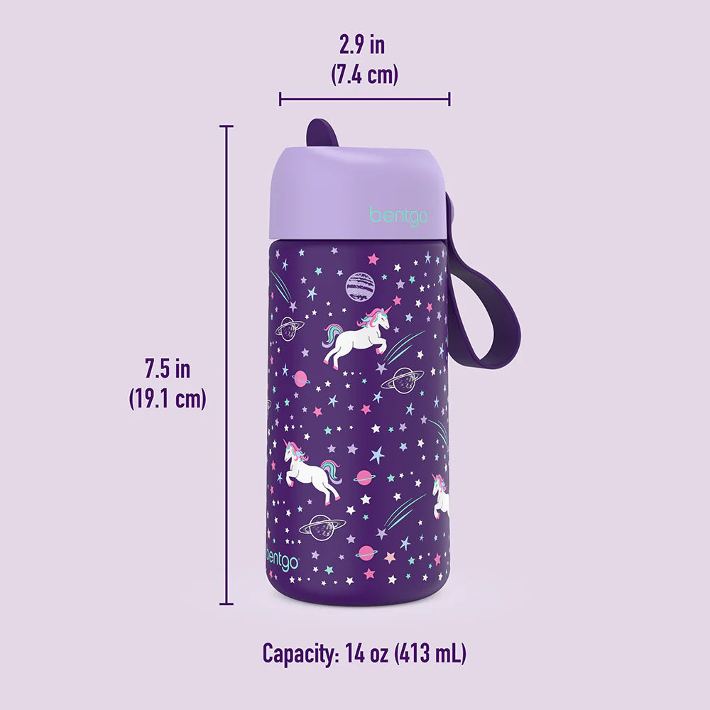 Tomatodo Para Niños Bentgo Acero Inoxidable - Unicornio