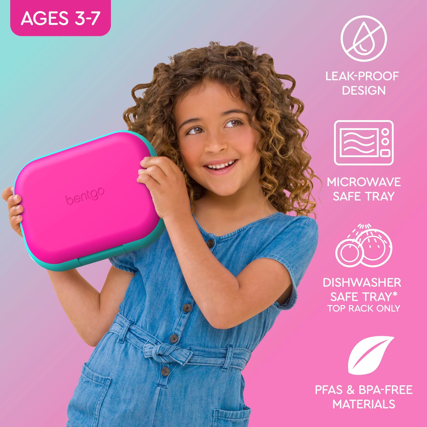 Lonchera Bentgo Kids Chill - Fucsia
