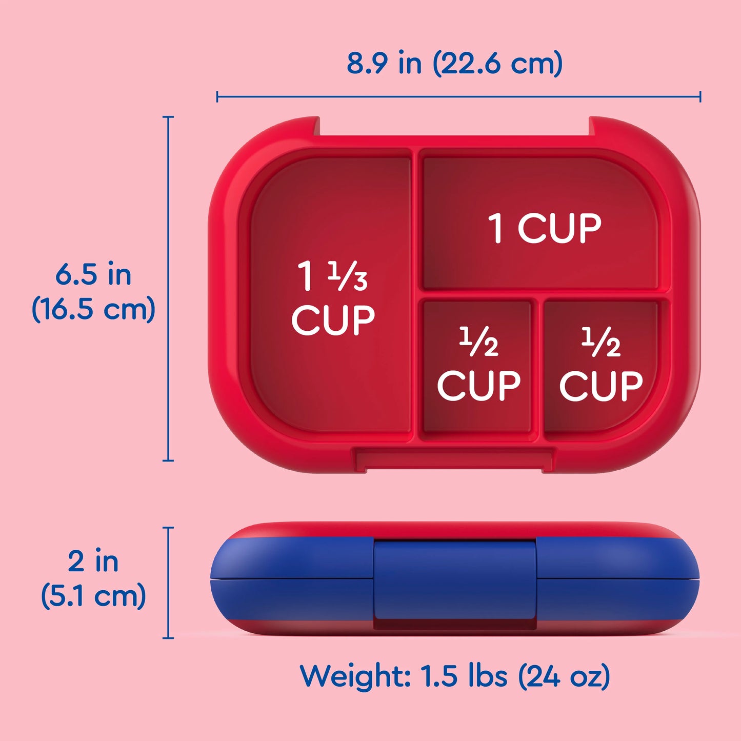 Lonchera Bentgo Kids Chill - Roja