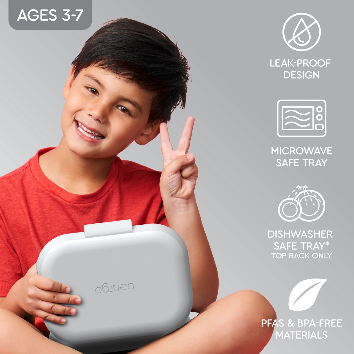 Lonchera Bentgo Kids Chill - Gris