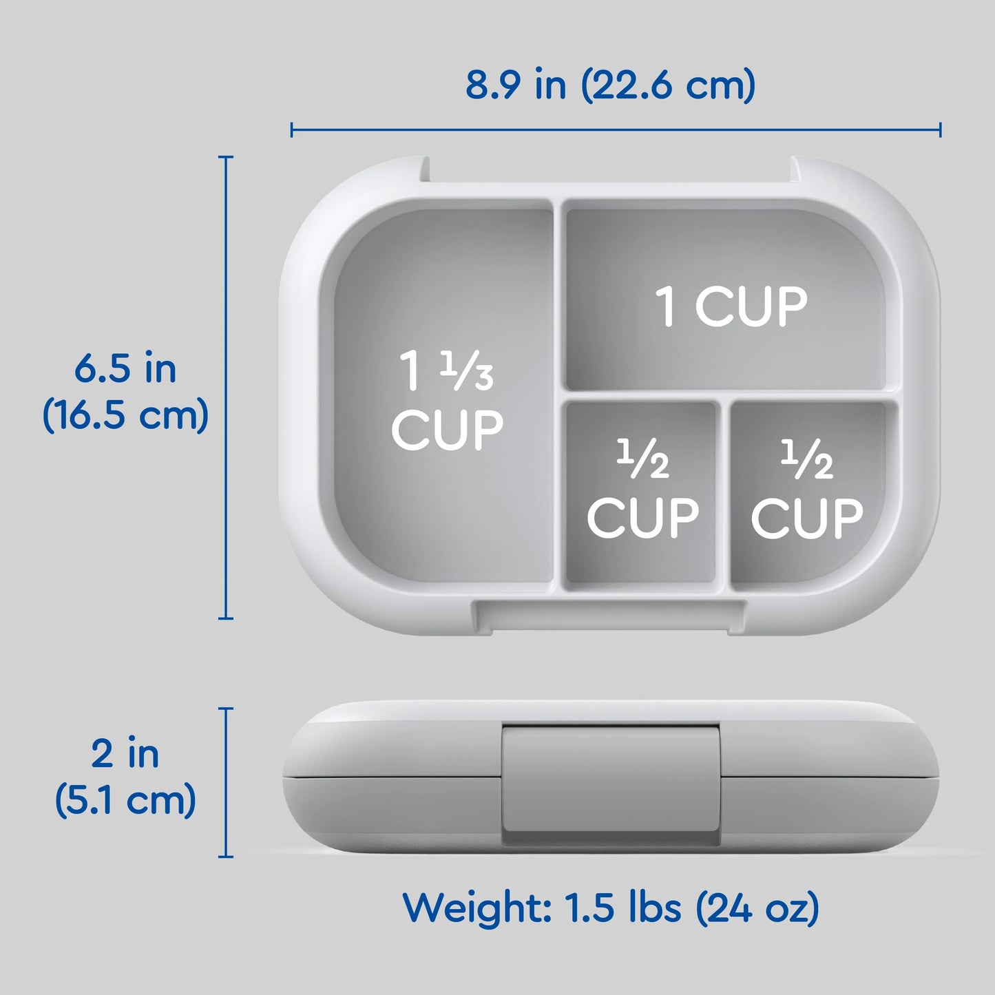 Lonchera Bentgo Kids Chill - Gris
