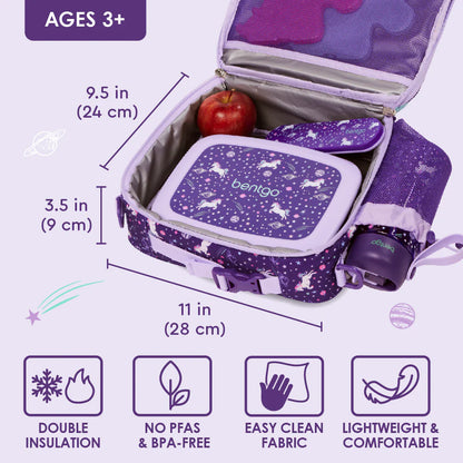 Porta Lonchera Bentgo Kids Lunch Bag - Unicornio