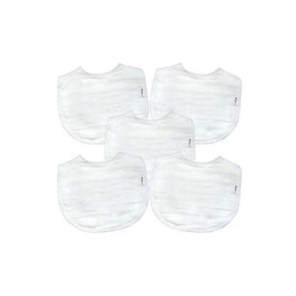 Baberos Pack 5 - White