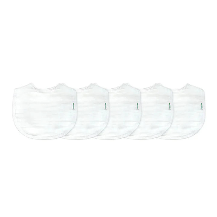 Baberos Pack 5 - White