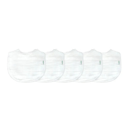 Baberos Pack 5 - White