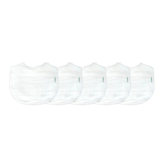 Baberos Pack 5 - White