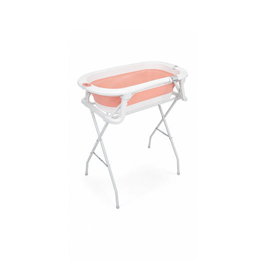 Bañera Antonia con Soporte y Cojín - Rosada
