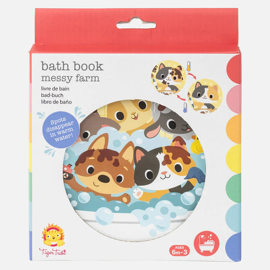 Bath Book Messy Farm