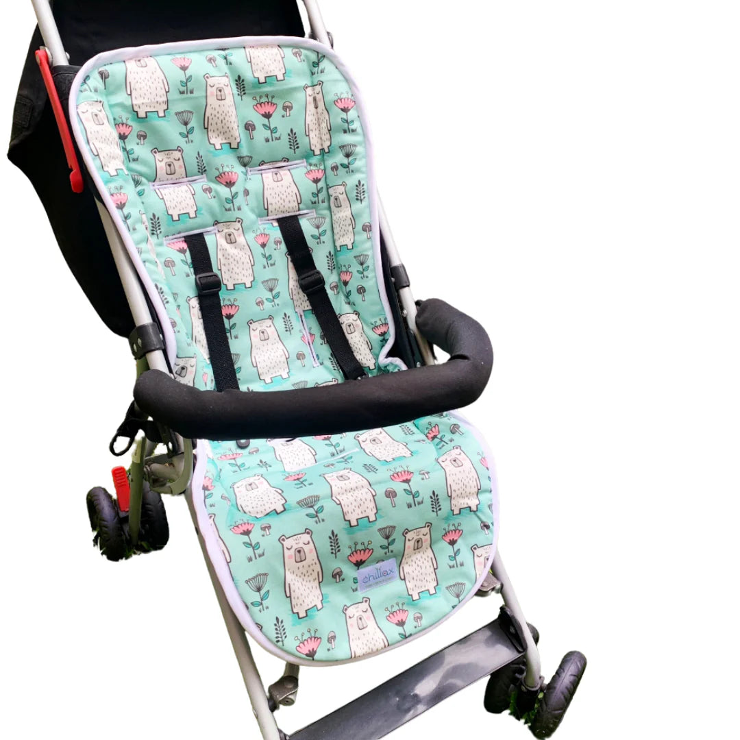 Colchoneta de Coche - Bear and Flower