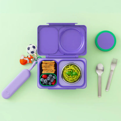 Set de Cubiertos Acero Inoxidable Omie UP Pod & Utensil - Violet