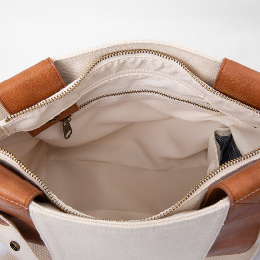 Bolso Maternidad Pequeño Wonder - Beige