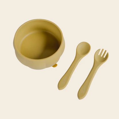 Bowl de Silicona Curvy - Mustard
