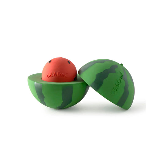 Juguete Apilable Sonajero y Pelota Saltarina - Watermelon