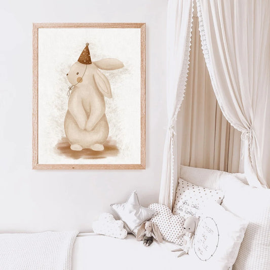 Poster Bunny By Decoindigo
