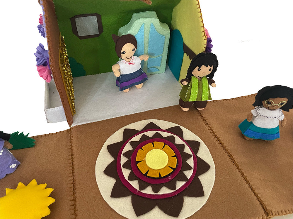 Casita de fieltro Encanto