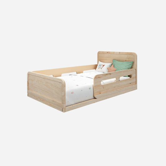 cama mia es un abrazo de seguridad y libertad para tu hijo(a). Diseñada para ofrecer contención y protección sin limitar la exploración y su curiosidad.